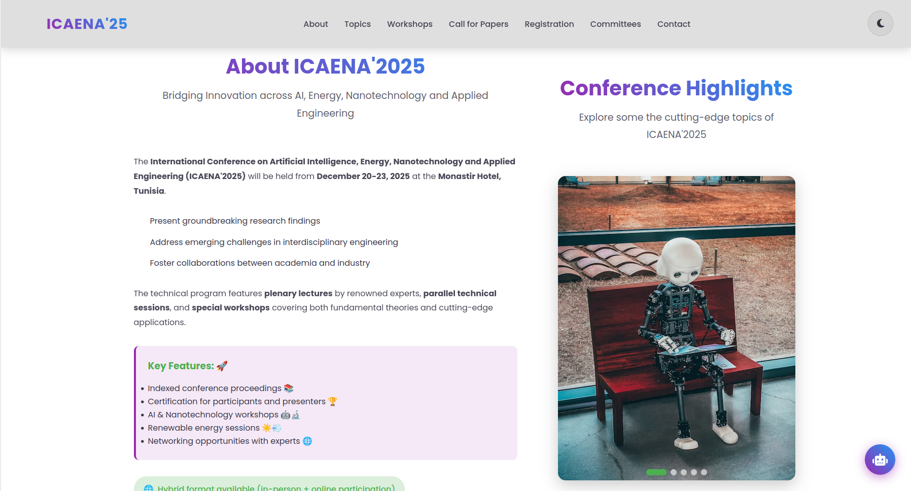 Icaena Website